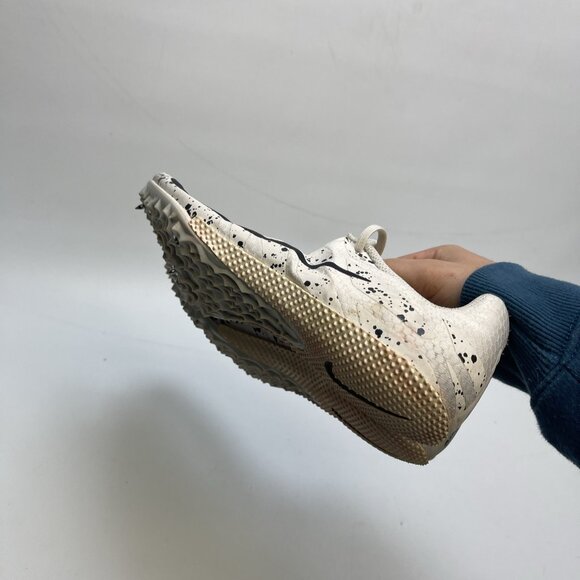 Nike Zoom Rival S Racing Spikes Men Sz 10 US Black White Track Field Shoes Read - Picture 16 of 16